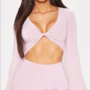 Petal Pink crop top